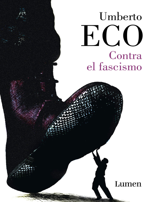 Detalles del título Contra el fascismo de Umberto Eco - Disponible